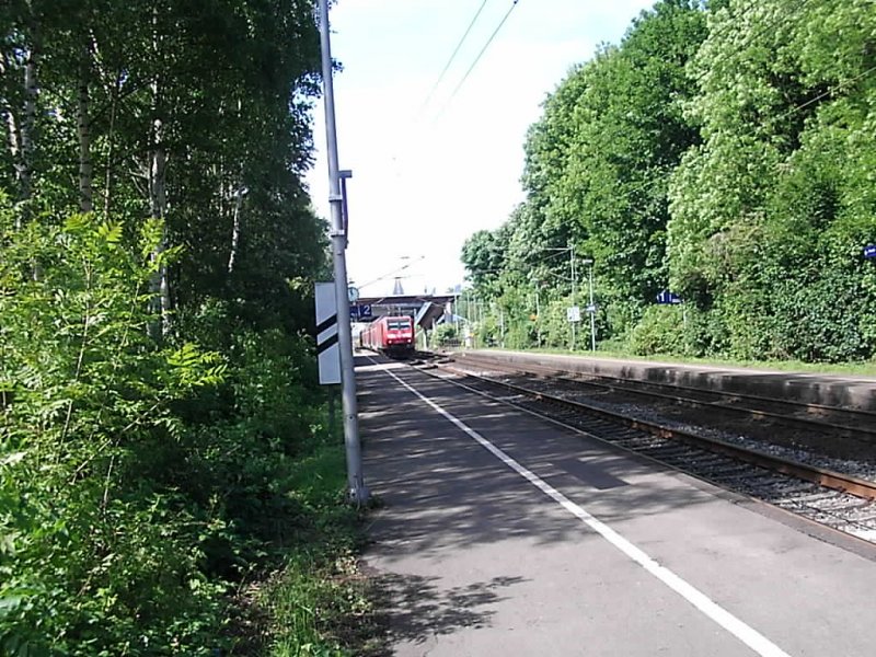 Hier sieht man den Westfalen Express nach Minden ber Hamm - Ahlen - Gthersloh - Bielefeld - Herford
